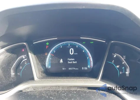 2021 Honda Civic Ex z USA, uszkodzony, nr VIN 19XFC1F38ME207130